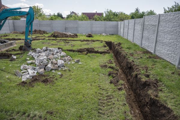 Cost of Yard Trenching in Lancaster