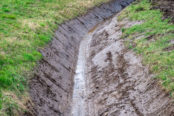 Cost of Drainage Ditch Construction in Lancaster