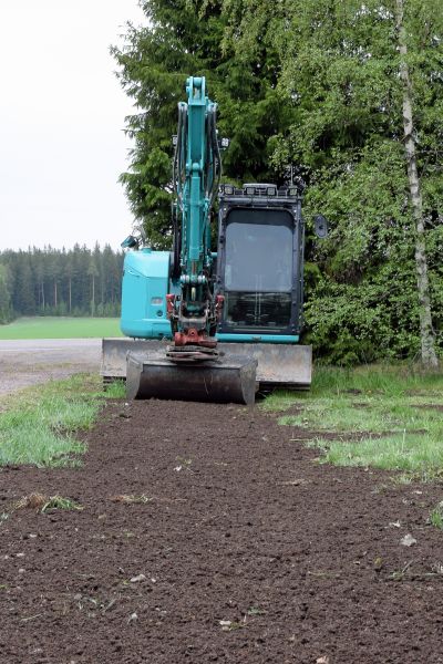 Backhoe Grading in Lancaster
