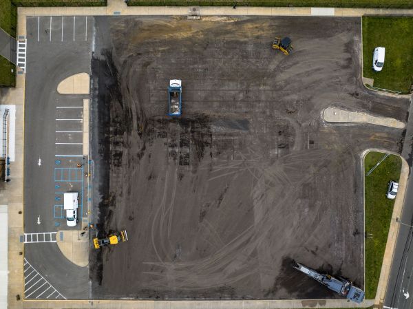 Parking Lot Excavation in Lancaster
